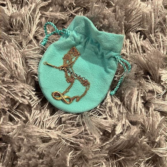 Tiffany & Co Rose Gold Infinity Necklace - Picture 9 of 9